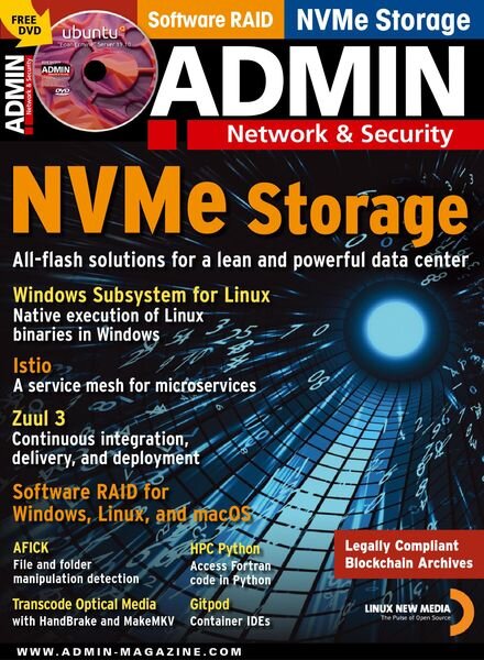 Admin Network & Security – November-December 2019 Cover