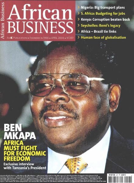 African Business English Edition – April 2004 Cover