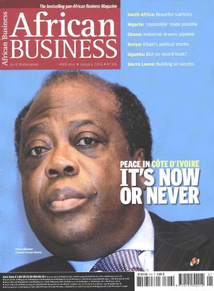 African Business English Edition – January 2006 Cover