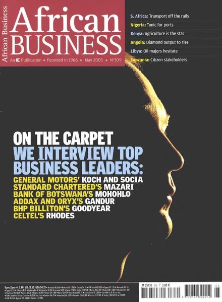 African Business English Edition – May 2005 Cover