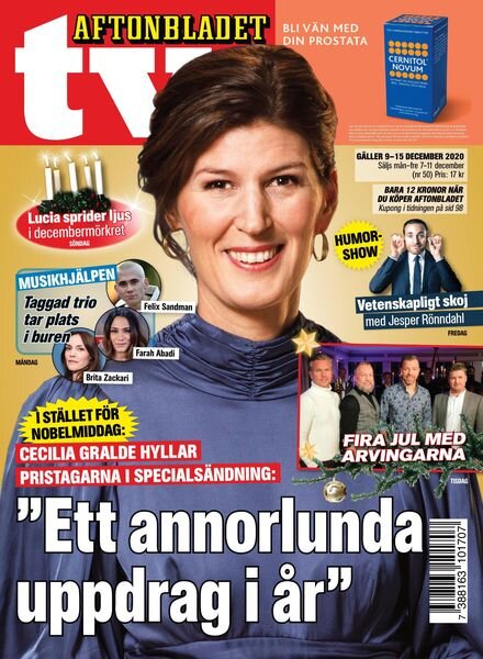 Aftonbladet TV – 07 december 2020 Cover