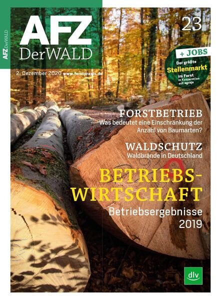 AFZ-DerWald – 26 November 2020 Cover