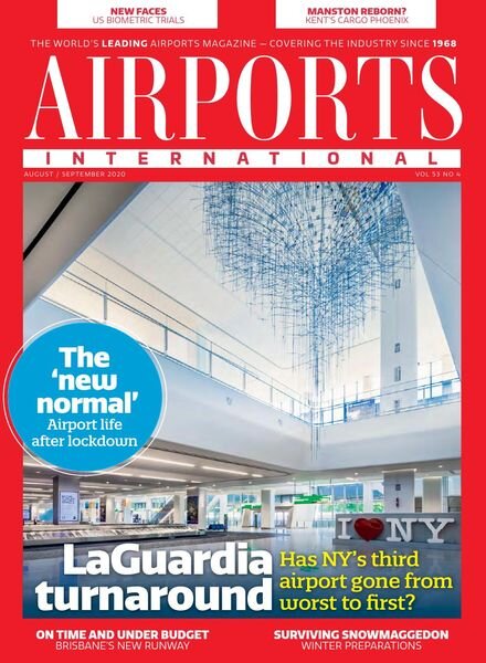 Airports International – August-September 2020 Cover