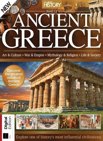 All About History – Book of Ancient Greece 4th Edition – November 2020 Cover