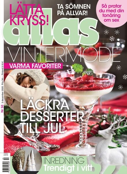 Allas – 03 december 2020 Cover