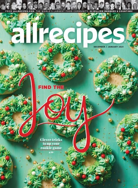 Allrecipes – December-January 2020 Cover