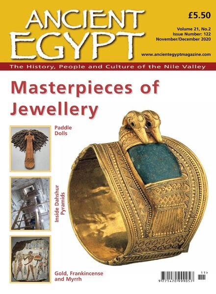 Ancient Egypth – November-December 2020 Cover