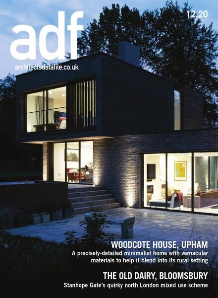 Architects Datafile ADF – December 2020 Cover