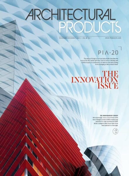Architectural Products – November-December 2020 Cover