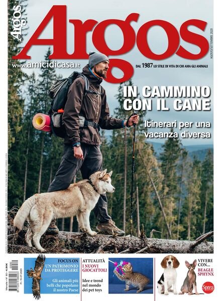 Argos – Agosto-Settembre 2020 Cover