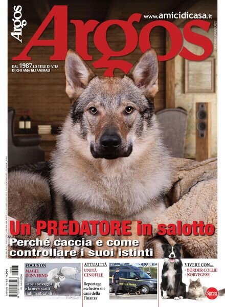Argos – Dicembre 2020 – Gennaio 2021 Cover