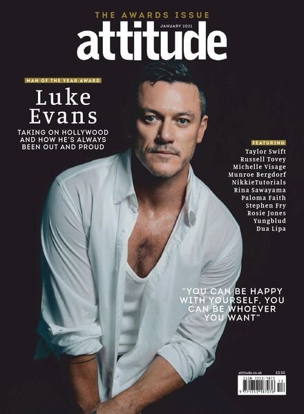 Attitude Magazine – January 2021 Cover