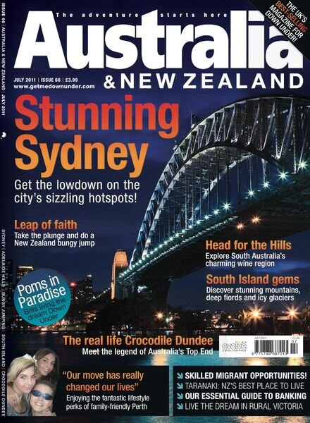 Australia & New Zealand – July 2011 Cover