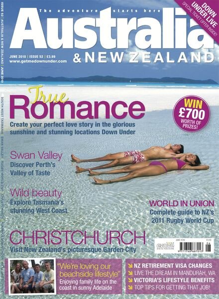 Australia & New Zealand – June 2010 Cover