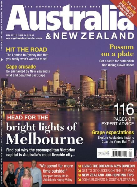 Australia & New Zealand – May 2011 Cover
