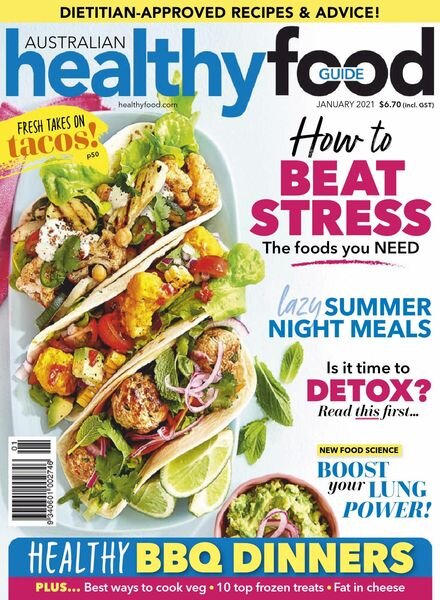 Australian Healthy Food Guide – January 2021 Cover