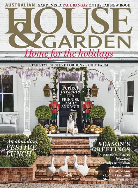 Australian House & Garden – December 2020 Cover