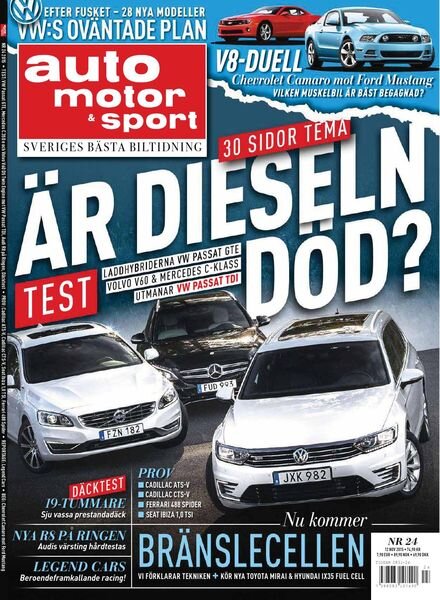 Auto Motor & Sport Sverige – 10 november 2015 Cover
