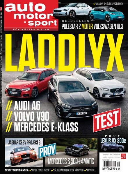 Auto Motor & Sport Sverige – 24 november 2020 Cover