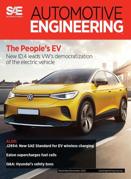 Automotive Engineering – November-December 2020 Cover