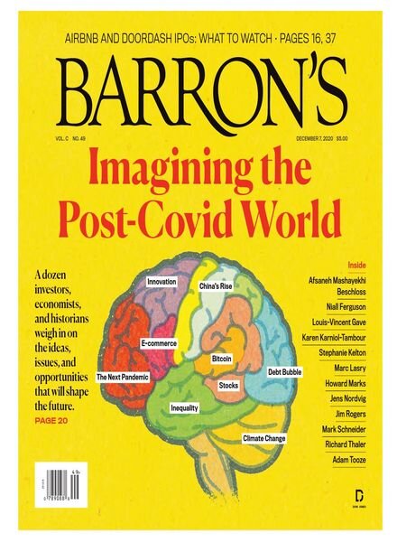 Barron’s – 07 December 2020 Cover