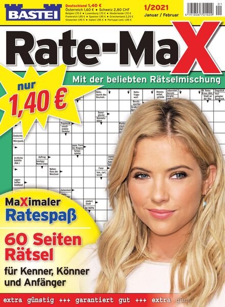 Bastei Rate-Max – Dezember 2020 Cover