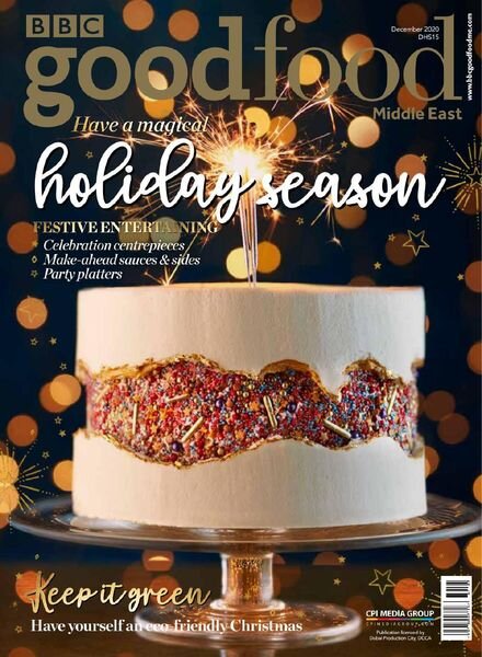 BBC Good Food Middle East – December 2020 Cover