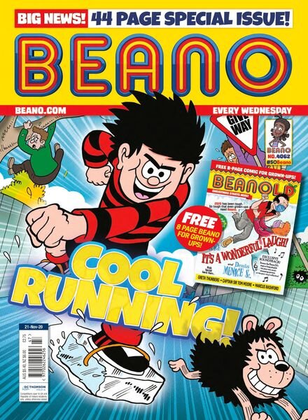 Beano – 18 November 2020 Cover
