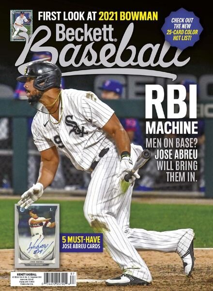 Beckett Baseball – December 2020 Cover