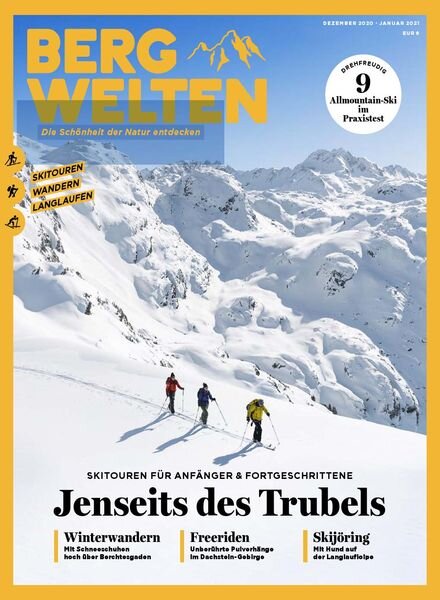 Bergwelten Germany – Dezember 2020 – Januar 2021 Cover