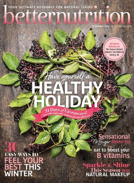 Better Nutrition – December 2020 Cover
