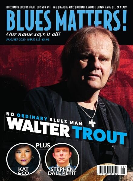 Blues Matters! – Issue 115 – August-September 2020 Cover