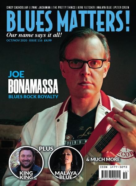 Blues Matters! – Issue 116 – October-November 2020 Cover