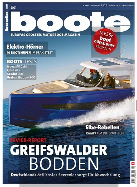 Boote – Januar 2021 Cover