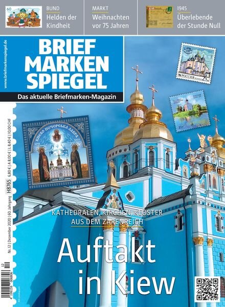 Briefmarken Spiegel – Dezember 2020 Cover