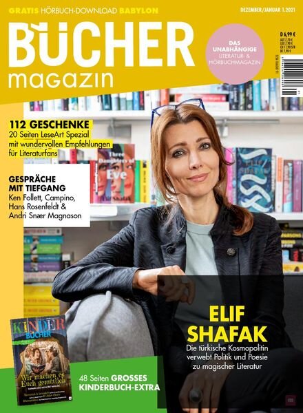 Bucher Magazin – Januar 2021 Cover