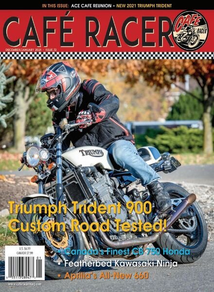 Cafe Racer – December 2020-January 2021 Cover