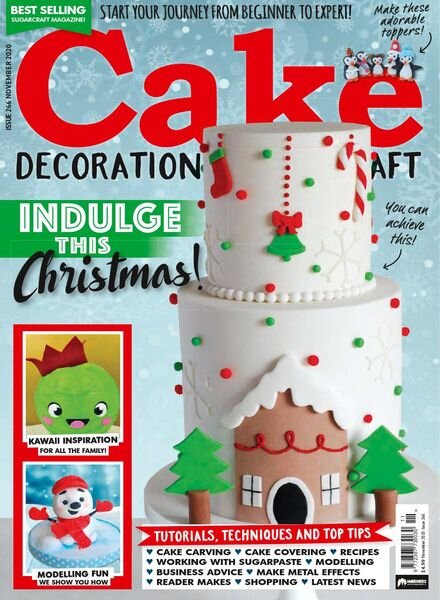 Cake Decoration & Sugarcraft – Issue 266 – November 2020 Cover