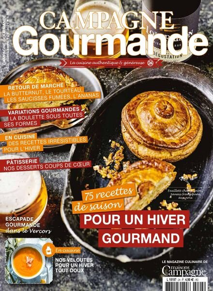 Campagne Gourmande – Decembre 2020 – Fevrier 2021 Cover