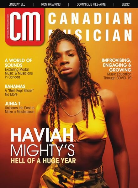 Canadian Musician – November-December 2020 Cover