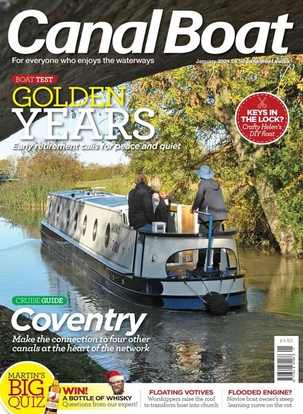 Canal Boat – December 2020 Cover