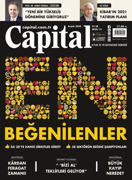 Capital – 30 Kasim 2020 Cover