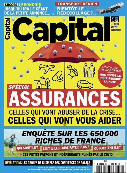 Capital France – Decembre 2020 Cover