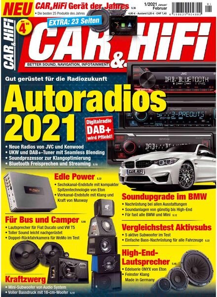 Car & Hifi – Januar-Februar 2020 Cover