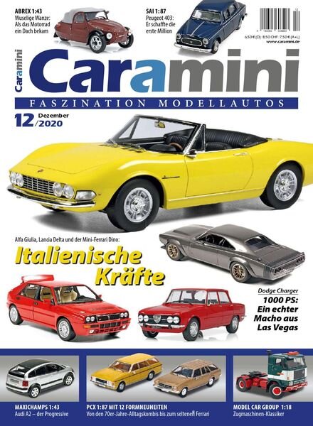 Caramini – Dezember 2020 Cover
