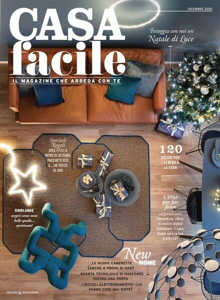 CasaFacile – dicembre 2020 Cover