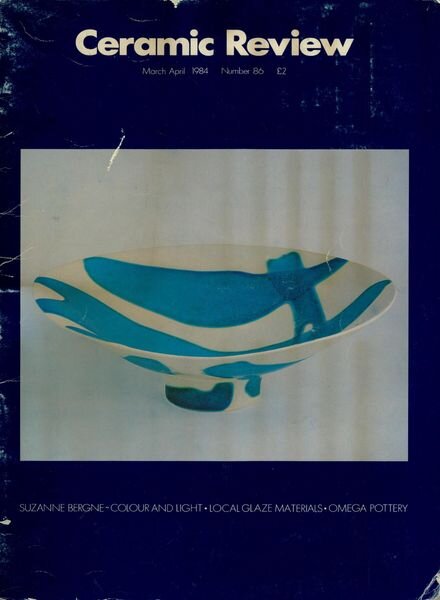 Ceramic Review – March – April 1984 Cover