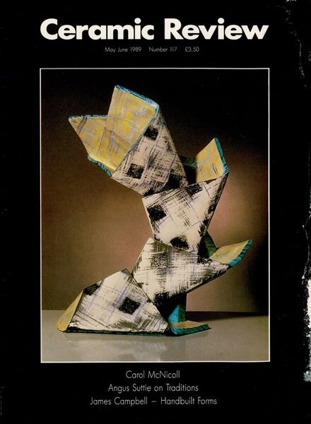 Ceramic Review – May-June 1989 Cover