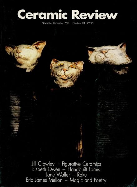 Ceramic Review – November-December 1988 Cover