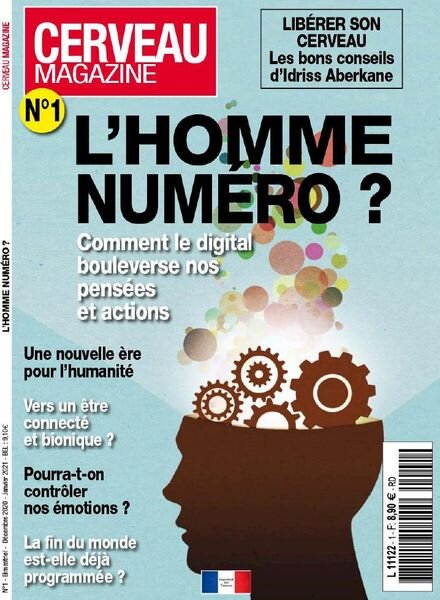 Cerveau Magazine – Decembre 2020 – Janvier 2021 Cover